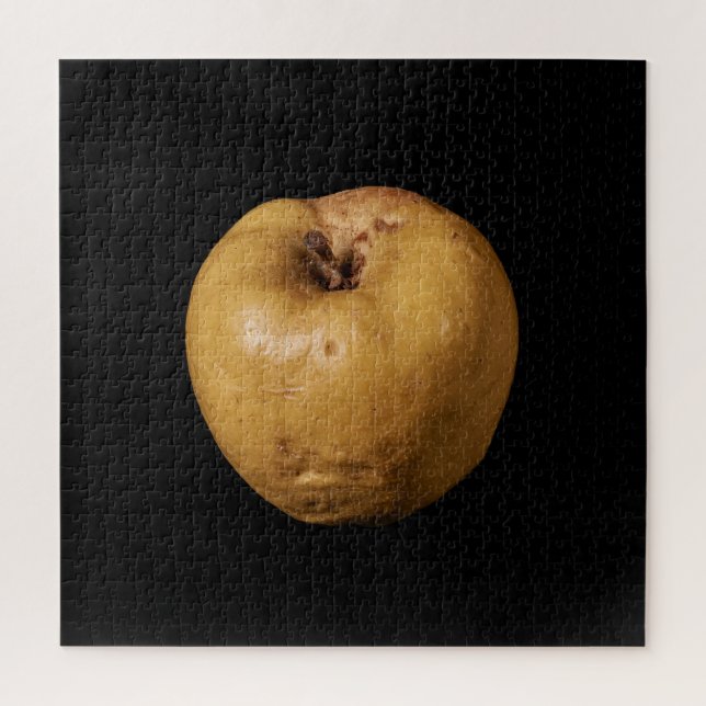 Elegant Apple Collection on Black Jigsaw Puzzle (Vertical)