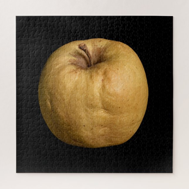 Elegant Apple Collection on Black Jigsaw Puzzle (Vertical)