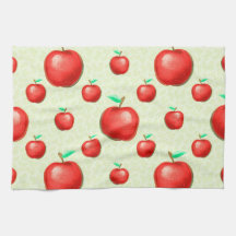 Elegant Apples Pattern Honeycomb Background |