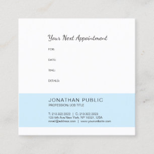 Elegant Appointment Reminder Hospital Doctor Top