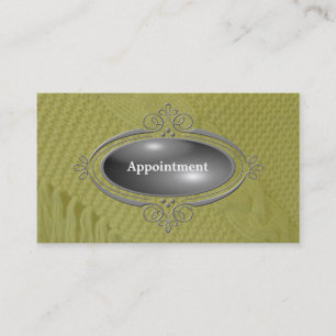 Elegant Appointment Template Card