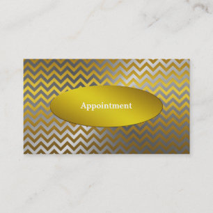 Elegant Appointment Template Card