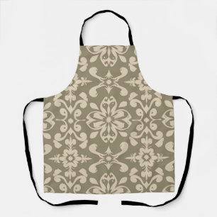Elegant Apron with Soft Color Seamless Pattern