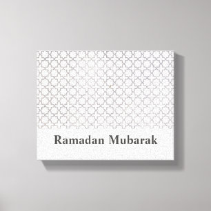 Elegant Arabesque Ornament Canvas Print