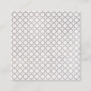 Elegant Arabesque Ornament Discount Card