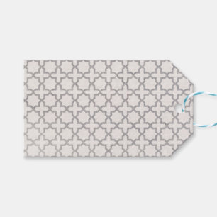 Elegant Arabesque Ornament Gift Tags