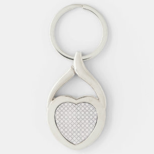 Elegant Arabesque Ornament Key Ring