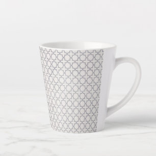 Elegant Arabesque Ornament Latte Mug