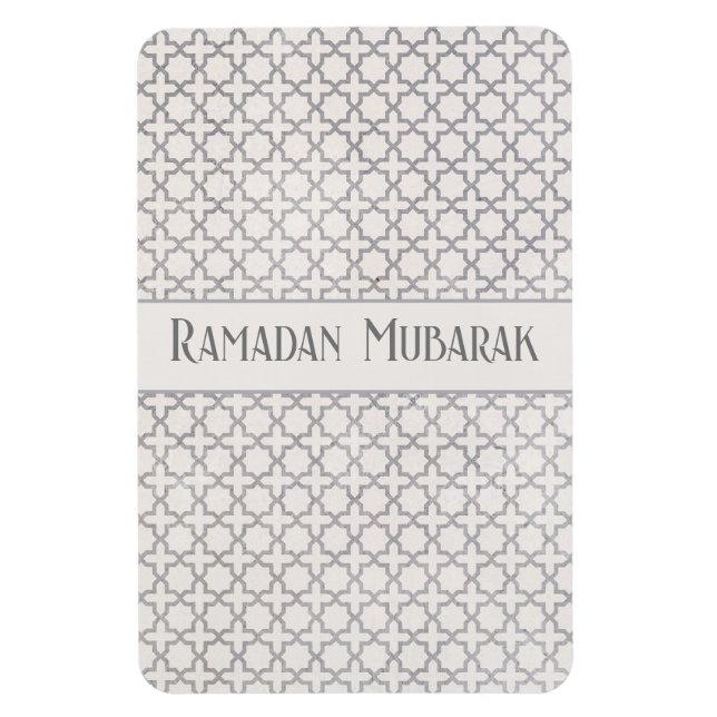 Elegant Arabesque Ornament Magnet (Vertical)