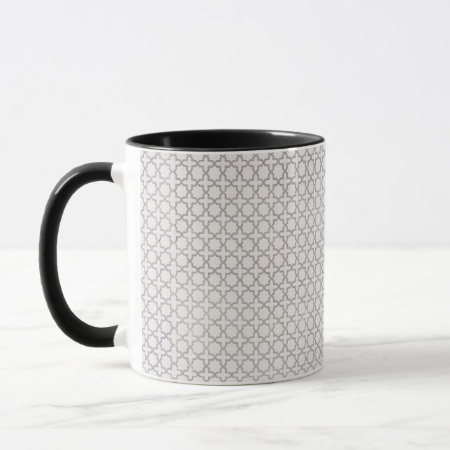 Elegant Arabesque Ornament Mug (Left)