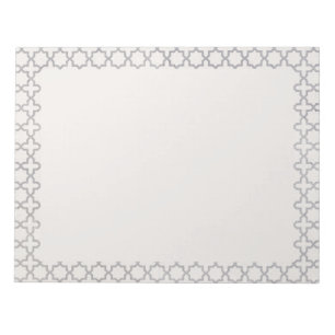 Elegant Arabesque Ornament Notepad