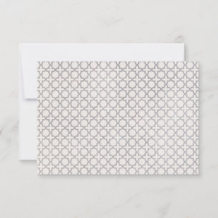 Elegant Arabesque Ornament Save The Date