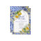Elegant Arch Italian Blue Tile Lemon Bridal Shower