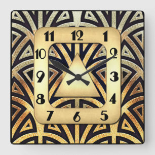 Elegant Art Deco Clock
