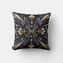 Elegant Art Deco Gold Mandala