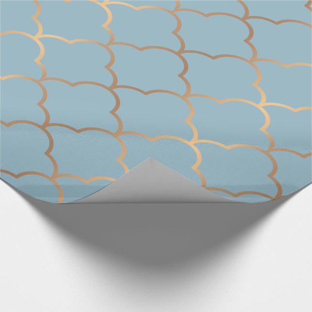 Elegant Art Deco Pattern. Wrapping Paper (Corner)