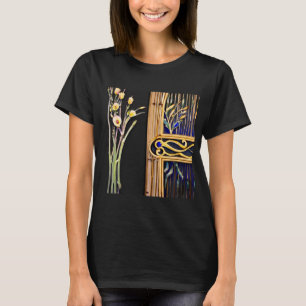 Elegant Art Nouveau - Flowing Line Design T-Shirt