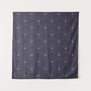 Elegant art nouveau, minimalist pattern. tapestry