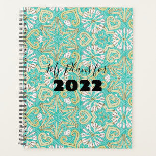 Elegant Art Nouveau Motif Planner