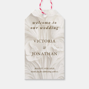 Elegant Art Nouveau Wedding  Gift Tags