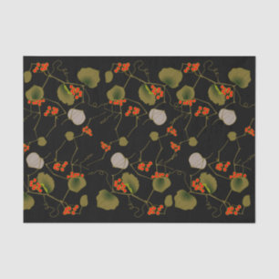 Elegant Asian Floral Tissue Paper