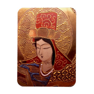 Elegant Asian Lady Magnet