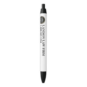 Elegant Attorney at Law Custom Name Pen   Law Grad