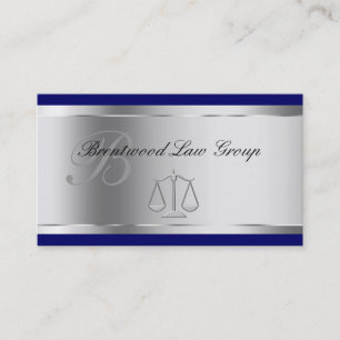 Elegant Attorney Business Cards