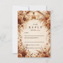 Elegant Autumn Barn Wedding