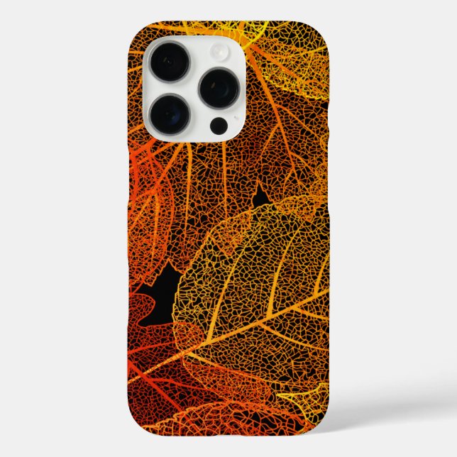 Elegant Autumn Leaves  Case-Mate iPhone Case (Back)