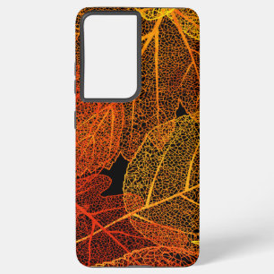 Elegant Autumn Leaves   Samsung Galaxy Case