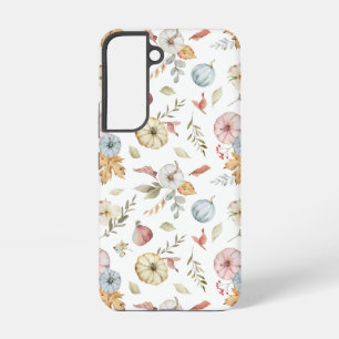 Elegant Autumn Watercolor Pattern Samsung Galaxy Case