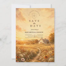 Elegant Autumn Wildflower Wedding