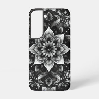 Elegant B&W Ornate Pattern Phone Case