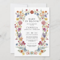 Elegant Baby in Bloom Baby Shower