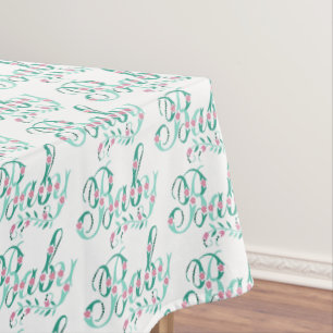 Elegant Baby Shower Celebration Rectangle Tablecloth
