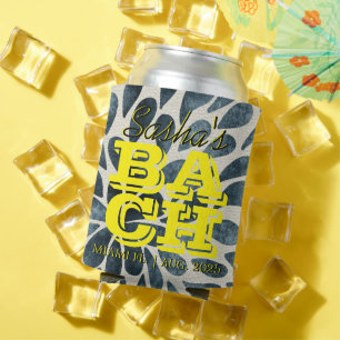 Elegant Bachelorette Party Custom Can Cooler