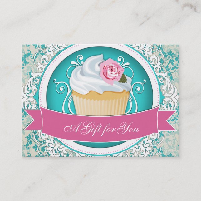 Elegant Bakery Gift Certificates (Front)
