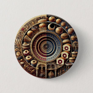 Elegant Baking 6 Cm Round Badge