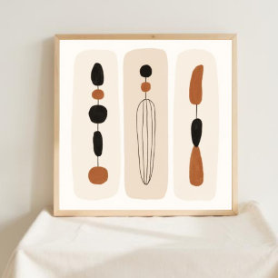 Elegant Balance – Feminine Abstract Wall Art XV