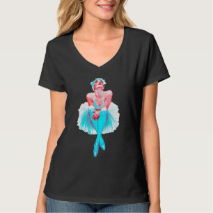 Elegant Ballerina Wall Art – Graceful Ballet Dance T-Shirt