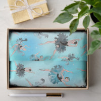 Elegant Ballerinas Wrapping Paper