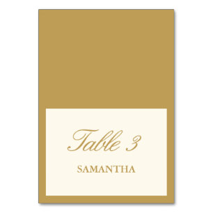 Elegant Ballroom Vintage Ivory Wedding Place Card