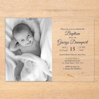 Elegant Baptism Religious event custom photo