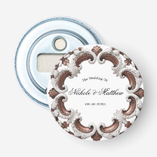 Elegant Baroque Wedding Favour Bottle Opener