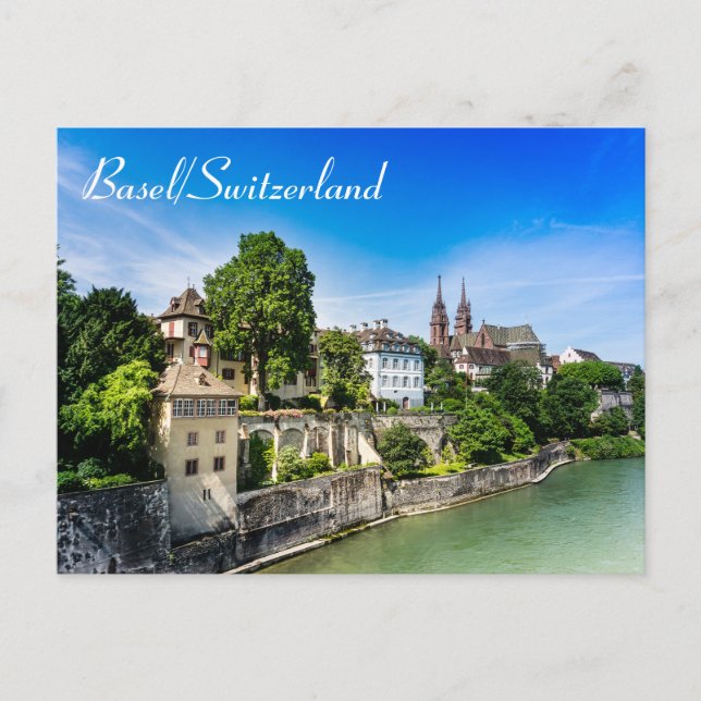 Elegant Basel - Switzerland Postcard (Front)