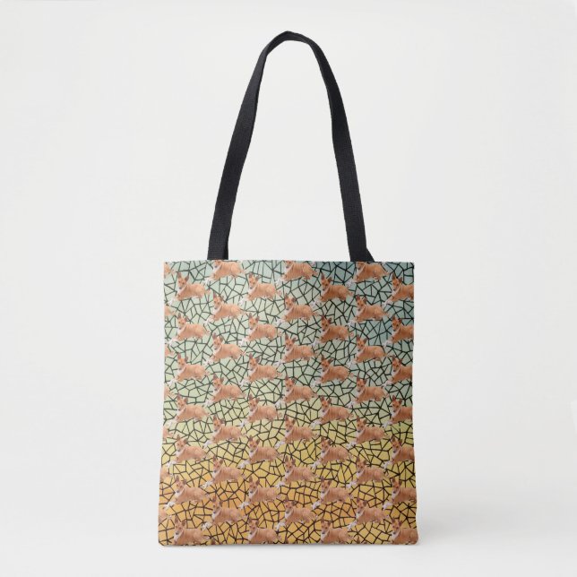Elegant Basenji Dog  Tote Bag (Front)