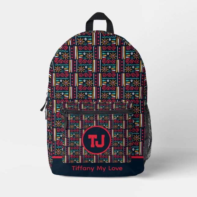 Elegant Basketball Preschool Backpack For Boys (Front)