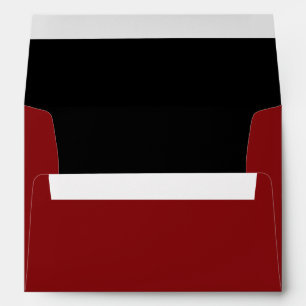 Elegant Bat Mitzvah Star Red on Any Colour Envelopes