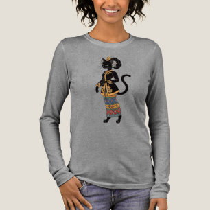 Elegant Batik Cat Queen Graphic Tee